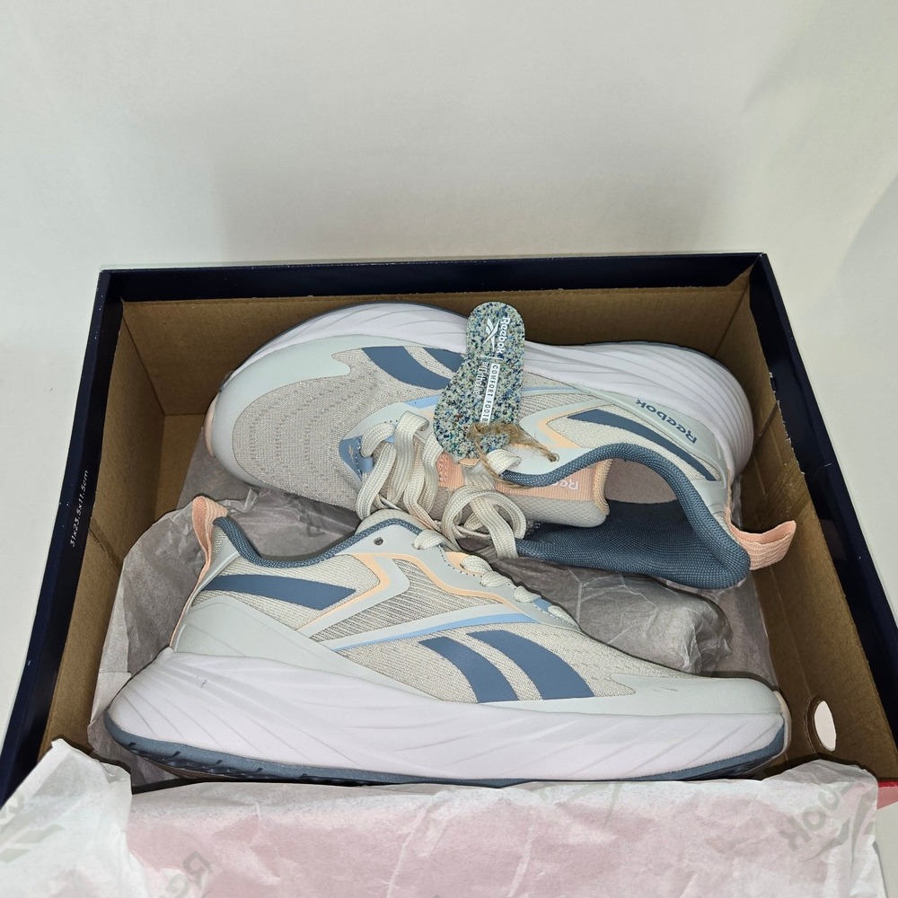 Reebok Verse Womens Running Shoes Grey Blue Peach AR30283W-SLO Size 6 NWT - Picture 3 of 16